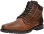 Rieker Warmgevoerde Bruine Veterschoen Brown Heren - Thumbnail 6