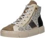 Rieker Stijlvolle veterschoen met speelse stippenprint Beige Dames - Thumbnail 3