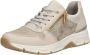 Rieker Beige Sneaker met Gouden Details Multicolor Dames - Thumbnail 8