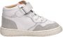 Shoesme Bn24s008 Hoge sneakers Leren Sneaker Wit - Thumbnail 12