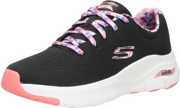 Skechers Arch Fit First Blossom Dames Sneakers Zwart Multicolour - Foto 8