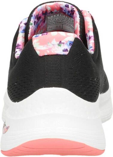 Skechers Arch Fit First Blossom Dames Sneakers Zwart Multicolour - Foto 9