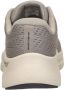 Skechers Comfortabele Vegan Mesh Sneaker Beige Heren - Thumbnail 4