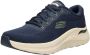 Skechers Comfortabele Vegan Mesh Sneaker Blue Heren - Thumbnail 3