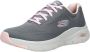 Skechers Arch Fit Big Appeal Dames Sneakers Grey Pink - Thumbnail 8