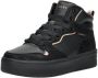 Skechers Platform High Top Veterschoen Black Dames - Thumbnail 4