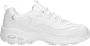 Skechers D'Lites Fresh Start Dames Sneakers Wit - Thumbnail 4