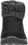 Skechers Easy Going Cozy Weather 167401-BLK Vrouwen Zwart Laarzen Sneeuw laarzen - Thumbnail 15