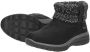 Skechers Easy Going Cozy Weather 167401-BLK Vrouwen Zwart Laarzen Sneeuw laarzen - Thumbnail 16