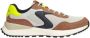 Skechers Fury Lace Low 183265 NTGY Grijs Wit - Thumbnail 6