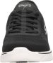 Skechers Go Walk 7 Free Hand 2 Heren Instappers Zwart Wit - Thumbnail 6