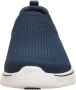 Skechers Go Walk 7 Ivy Dames Instappers Donkerblauw Wit - Thumbnail 10