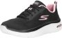 Skechers Go Walk Hyper Burst zwart roze sneakers dames(124578 BKPK ) - Thumbnail 6