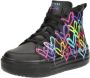 Skechers Hyperlift Love Daze Meisjes Sneakers Zwart Multicolour - Thumbnail 7