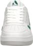 Skechers Koopa Tiebreak Low Heren Sneakers Wit Groen - Thumbnail 7