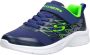 Skechers Microspec Texlor 403770L-NVLM voor een jongen Marineblauw Sneakers - Thumbnail 6