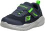 Skechers Nitro Sprint Klittenband Laag blauw - Thumbnail 3