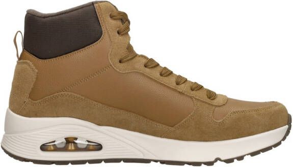 Skechers Sneakers Hoog Middel Bruin