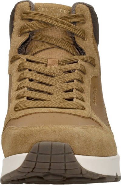 Skechers Sneakers Hoog Middel Bruin