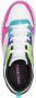 Skechers Court High Classic Crush Unisex Sneakers Wit Zwart Multicolour - Thumbnail 13