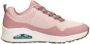 Skechers Uno Pla-Knit Sneakers Laag roze - Thumbnail 5