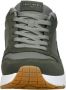 Skechers Uno Stacre Heren Sneakers Olijfgroen - Thumbnail 6