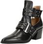 Steve Madden Grazia Enkellaarsjes Enkelboots Dames Zwart - Thumbnail 7