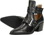 Steve Madden Grazia Enkellaarsjes Enkelboots Dames Zwart - Thumbnail 10