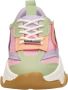 Steve Madden Possession-E chunky sneakers roze lila groen - Thumbnail 8