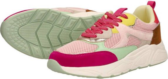 Sub55 Sneakers Laag Fuchsia