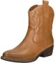 Sub55 Western boots Enkellaarsjes Hak cognac - Thumbnail 3