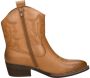 Sub55 Western boots Enkellaarsjes Hak cognac - Thumbnail 4