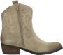 Sub55 Western boots Enkellaarsjes Hak beige - Thumbnail 4