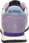 Sun68 Ally Solid Nylon Sneakers Laag lila - Thumbnail 4