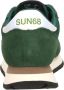 Sun68 Groene Ally Solid Nylon Sneakers Green Dames - Thumbnail 7