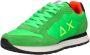 Sun68 Groene herensneakers met voorgevormd voetbed en verharde hiel Green Heren - Thumbnail 4