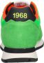 Sun68 Groene herensneakers met voorgevormd voetbed en verharde hiel Green Heren - Thumbnail 5