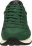 Sun68 Groene Suède Sneaker met Verwijderbare Binnenzool Green - Thumbnail 12