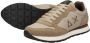 Sun68 Heren Lage Sneakers Solide Stijl Beige Heren - Thumbnail 8