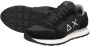 Sun68 Zwarte Sneakers Tom Solid Nylon Black Heren - Thumbnail 6