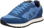 Sun68 Blauwe TOM Solid Nylon Heren Sneakers Blue Heren - Thumbnail 9