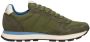 SUN68 Sun 68 Tom Solid Sneakers Heren Groen - Thumbnail 8