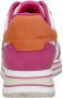 Tamaris Vegan Sneaker met Roze en Oranje Accents Multicolor Dames - Thumbnail 6