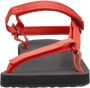 Teva ORIGINAL UNIVERSAL SLIM Dames Sandalen Zwart Rood - Thumbnail 11