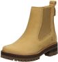 Timberland Courmayeur Valley Chelsea Enkellaarsjes Plat geel - Thumbnail 2