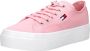 TOMMY JEANS Plateausneakers FLATFORM VULC met merklabel opzij - Thumbnail 5