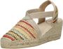 Toni Pons Terra-MA Espadrilles Sleehak Dames Raffia Multi - Thumbnail 6