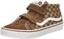 Vans JN SK8-Mid Klittenband Hoog cognac - Thumbnail 3