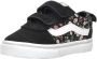 Vans Ward V Fall Floral Klittenband zwart - Thumbnail 3