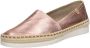 Verbenas Noa Nucleo metal leren espadrilles roze metallic - Thumbnail 5